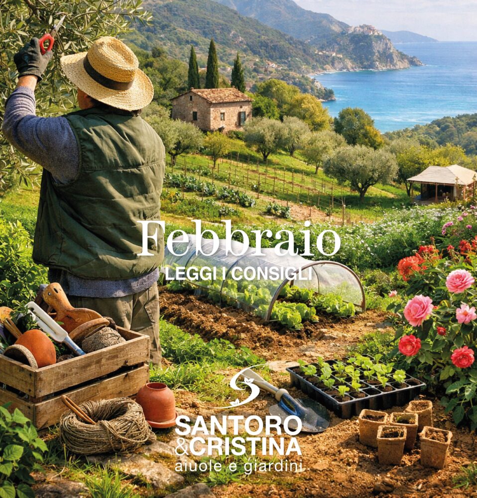 Consigli giardinaggio Febbraio nel Cilento