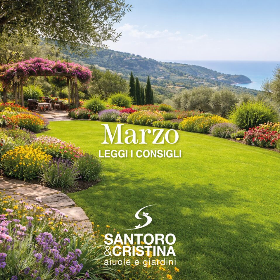 Consigli di Marzo manutenzione giardini nel Cilento